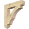 Ekena Millwork Balboa Arts & Crafts Rough Sawn Bracket, Douglas Fir, 6"W x 34"D x 34"H BKT06X34X34BOA03RDF - alternate 1